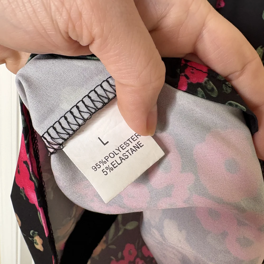 Floral Lace Trim Cami Top - Picture 4 of 4